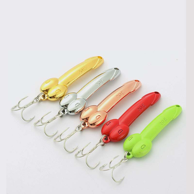 Fishing Hook Treble - DD ช้อนเหยื่อตกปลา 5g 10g 15g เงินทองโลหะตกปลาเหยื่อ
