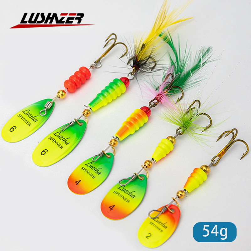 LUSHAZER 5 ชิ้น/ล็อต Spinner เ - Fishing Hook Treble บทวิจารณ์และราคา