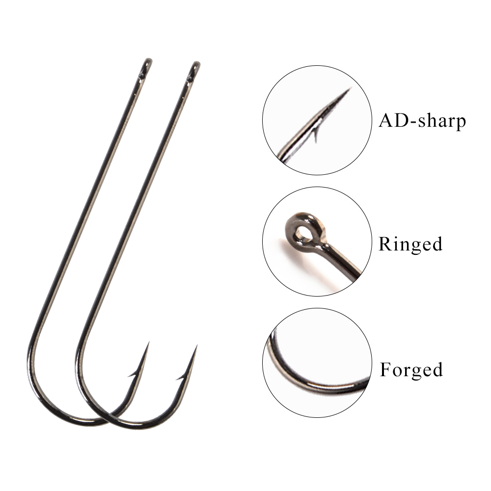 FTK 5-9 ชิ้น ABERDEEN เบ็ดตกปล - Fishing Hook Offset บทวิจารณ์และราคา
