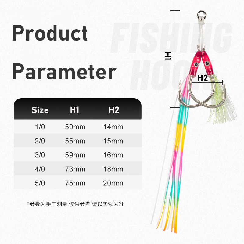 2 คู่/ถุง ตัวเบ็ดตกปลาเรืองแสง - Fishing Hook Assortment บทวิจารณ์และราคา