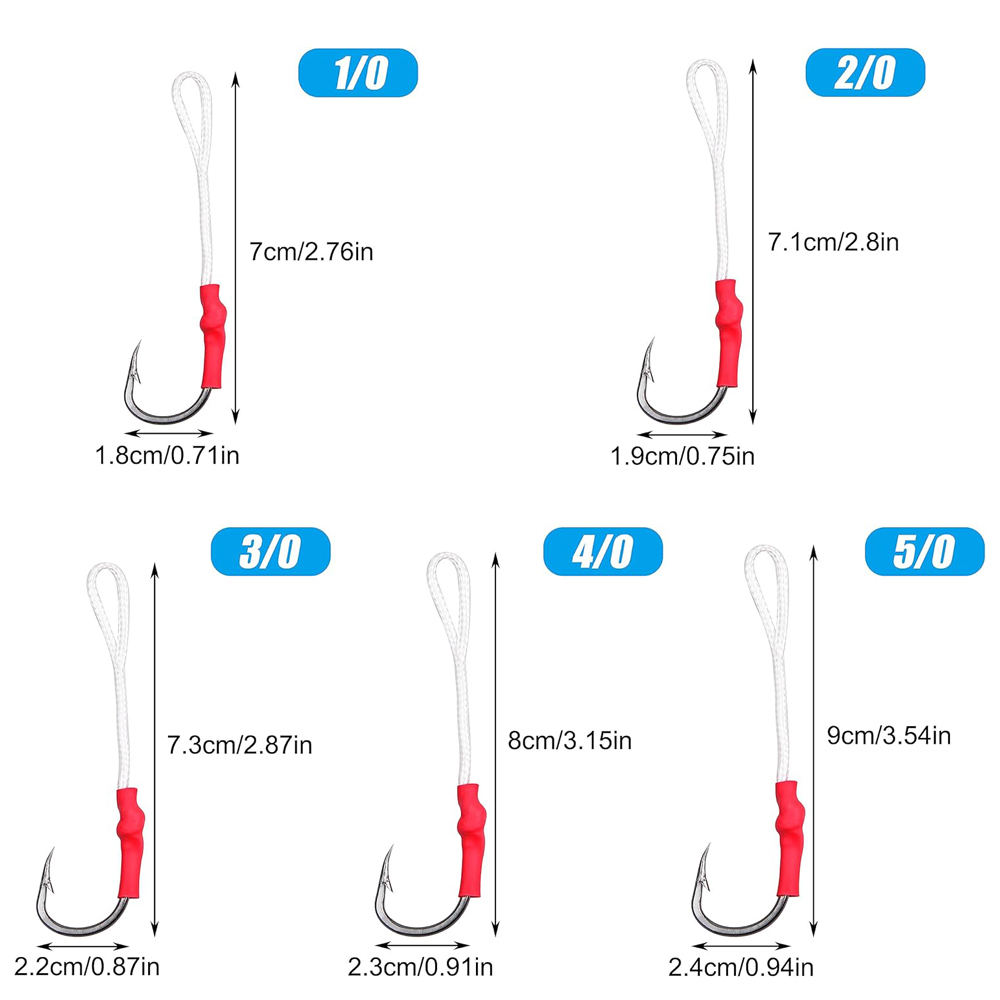 ตะขอช่วยตกปลาช้า10/0 1/0ชิ้น5ช - Fishing Hook Offset บทวิจารณ์และราคา