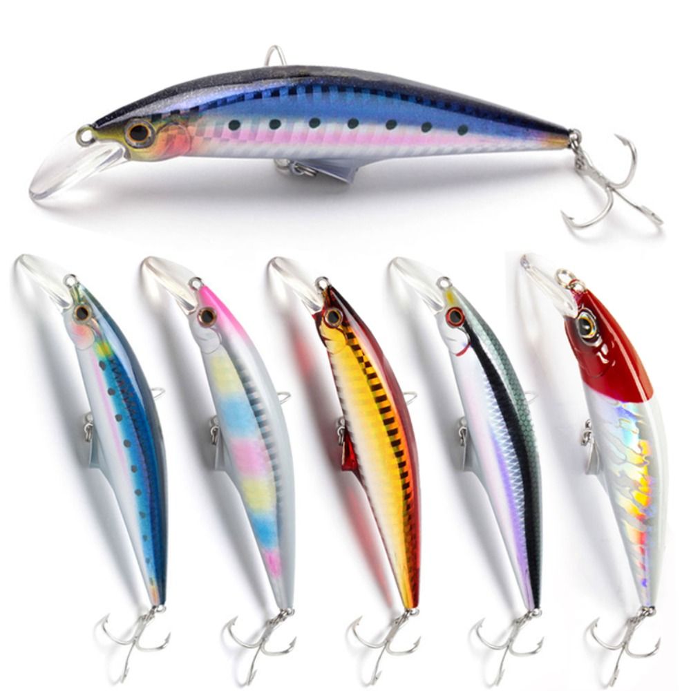 95 มม./30g เหยื่อ Hard น้ําพื้ - Fishing Hook Treble บทวิจารณ์และราคา