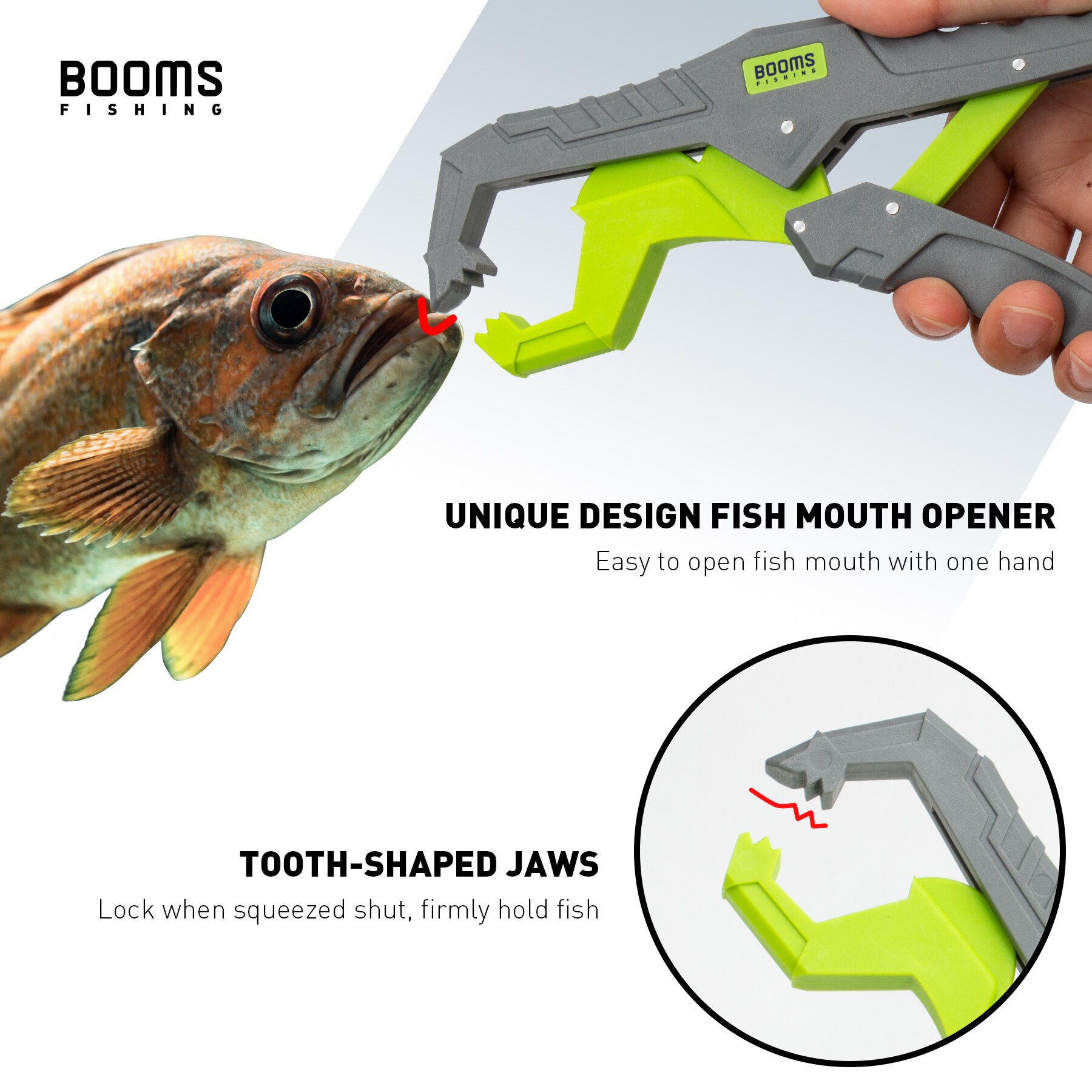Booms ตกปลา G05 ปลา Gripper แก - Fishing Hook Sharpener บทวิจารณ์และราคา