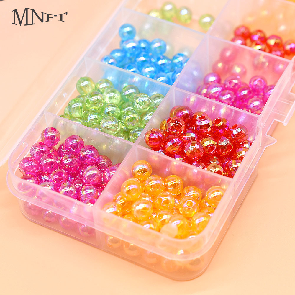 MNFT เม็ดลูกปัดกลม 5 สี สำหรับ - Fishing Hook Size บทวิจารณ์และราคา