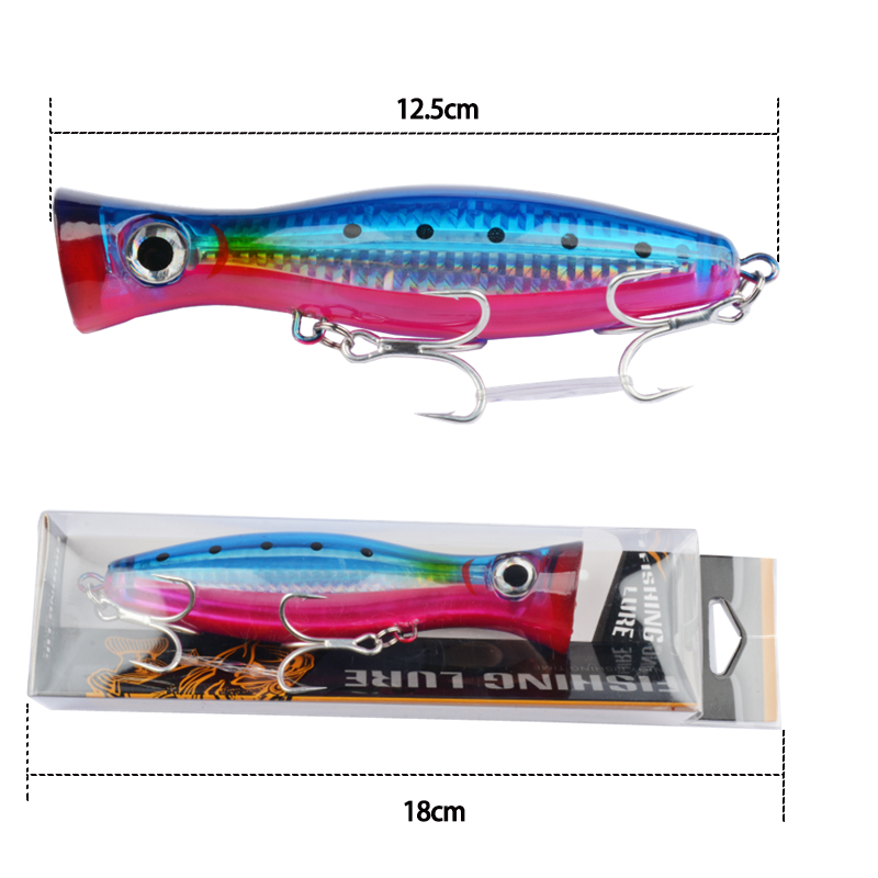 เหยื่อปลอมแบบลอยน้ำ 43 กรัม 1  - Fishing Hook Treble บทวิจารณ์และราคา