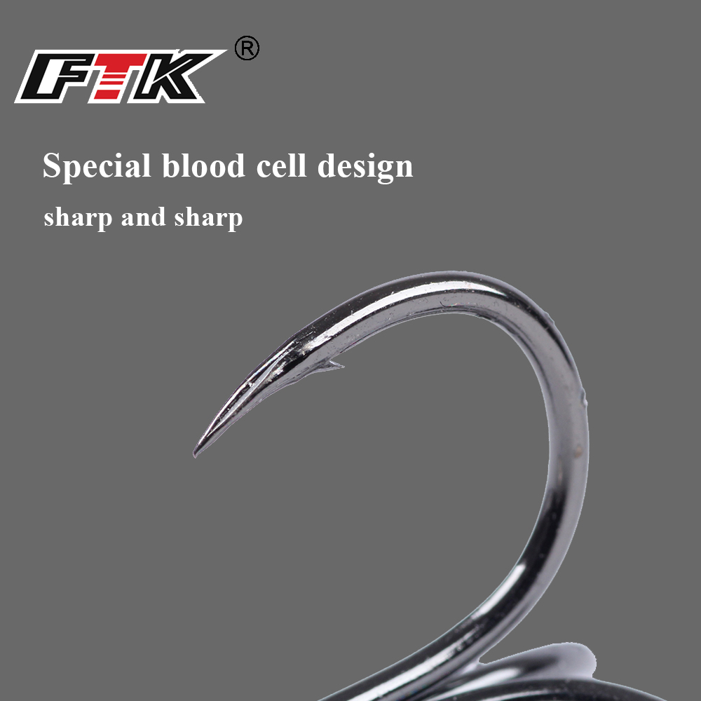 FTK 15-20 ชิ้นคว่ําแหลมตะขอเหล - Fishing Hook Offset บทวิจารณ์และราคา