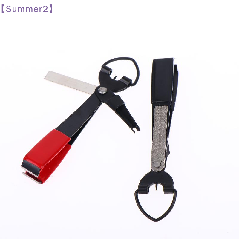 【Xia2】4 in 1 อุปกรณ์ตกปลา คีมต - Fishing Hook Sharpener บทวิจารณ์และราคา